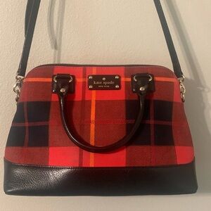 Kate Spade Plaid Crossbody